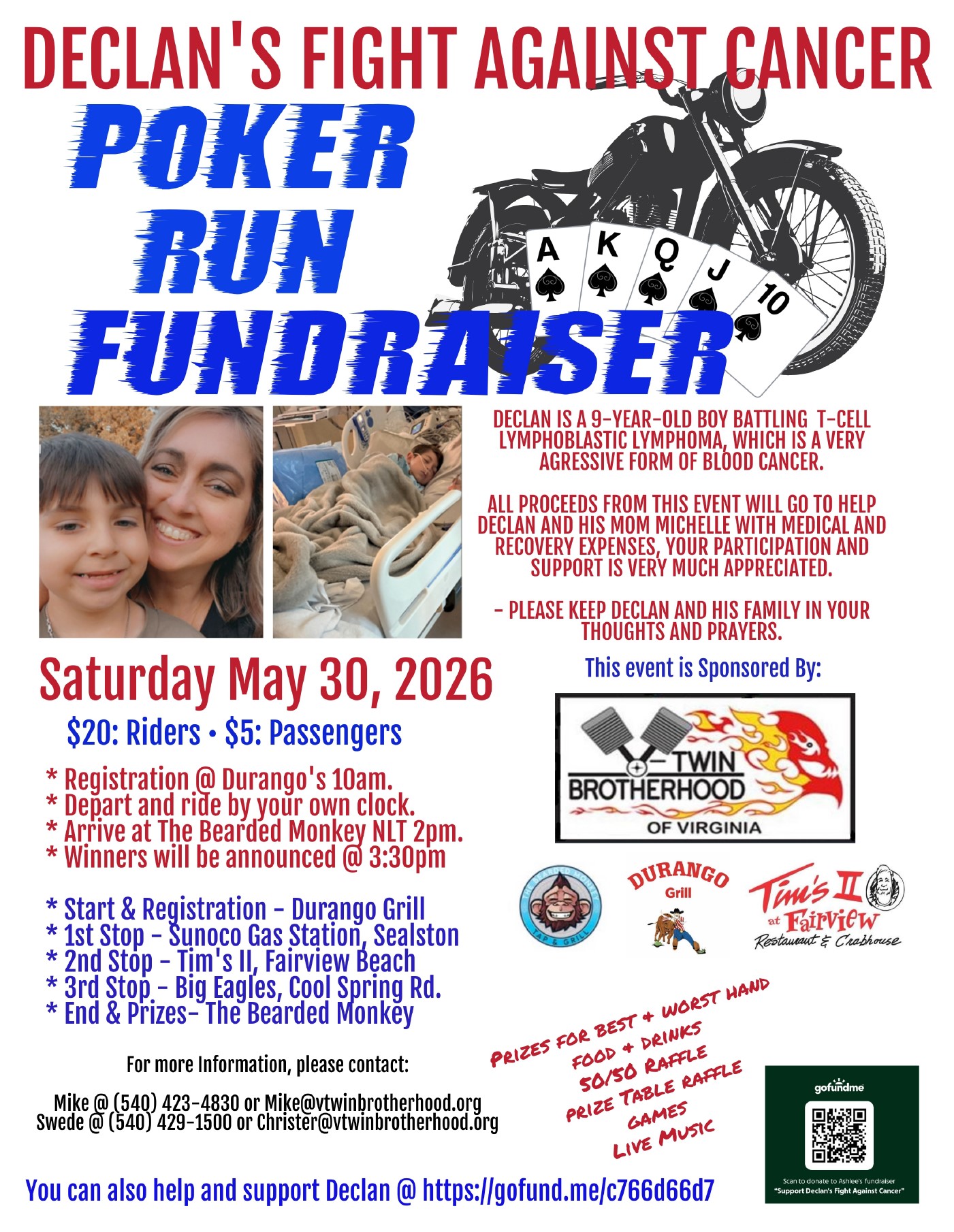 Poker Run Fundraiser